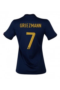 Ranska Antoine Griezmann #7 Jalkapallovaatteet Naisten Kotipaita MM-kisat 2022 Lyhythihainen